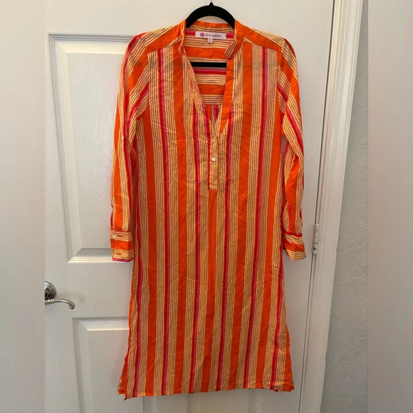 Ro's Garden stripped Dress - Picture 1 of 5